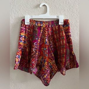 floral short/skirt from brazil